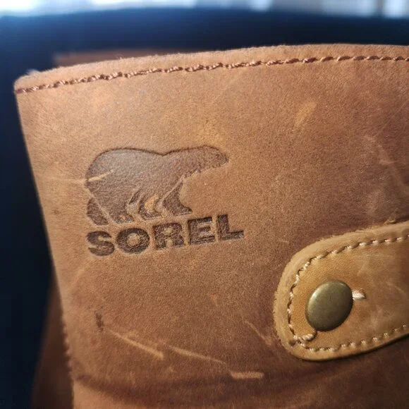 ✨ SOREL “Joan of Arctic Wedge” Waterproof Leather Boots – Women’s Size 7 (NWOT) - Picture 16 of 16